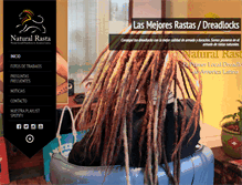 Tablet Screenshot of natural-rasta.com.ar